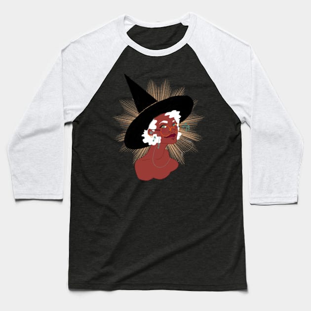 Urban witch Baseball T-Shirt by Zosmala